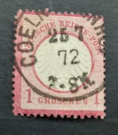 Niemcy,Deutsches Reich Mi.4 Coeln Bahnhof