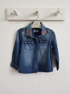 NEXT jeansowa koszula sukienka dziewczynka 92 cm