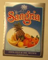 ETYKIETA - WARKA - WARECKA WYTWÓRNIA WIN W WARCE - SANGRIA