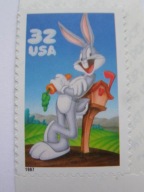 USA - film animowany Królik Bugs - Mi. 2829 BA ** samoprzylepny