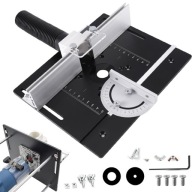 PŁYTA DO FREZARKI STOŁOWEJ 240×200×5MM ODPORNA NA RDZĘ DO OBRÓBKI DREWNA