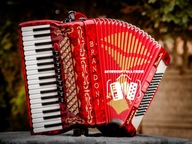 Akordeon Brandoni 96 basów 4 chóry Super Musette