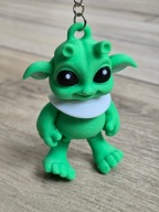 Kosmiczny brelok do kluczy UFO 3d - Brelok Druk3d fidget Keychain mixGadzet