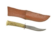 STARY NÓŻ MYŚLIWSKI MINIATUROWY FINKA POCHWA ZOBACZ TANIO!