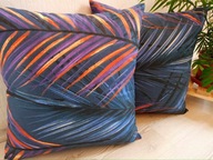 PODUSZKI DEKORACYJNE ZESTAW 2szt BAWEŁNA 100%