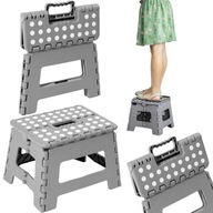 TABORET SKŁADANY KUCHENNY WARSZTATOWY STOŁEK DO TOALETY PODEST SCHODEK 22CM