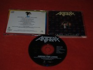 Anthrax Among The Living 1990 JAPAN