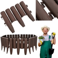 OBRZEŻA OGRODOWE TRAWNIKOWE Z TWORZYWA SZTUCZNEGO DO OGRÓDKA 280 cm x 24 cm