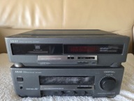 Zestaw Akai Wzmacniacz AM-M600 Odtwarzacz CD-M600 Oryginał DO NAPRAWY