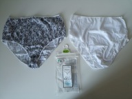 2 szt Śliczne markowe majtki Primark UK 12-14 EUR 40-42 100% cotton