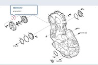 KOŁO ZĘBATE WAŁKA ODMY IVECO OE 5801993787 IVECO S-WAY
