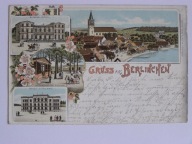 Barlinek k / Pyrzyce restauracja hotel szkoła 1898 lit. sec.