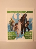 STAR WARS Kaufland karta 20 Sojusz Rebeliantów