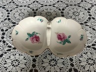 Piękny stary porcelanowy kabaret paterka koszyczek Arzberg