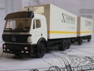 ~*~ ORYGINALNY HERPA..MERCEDES-BENZ SK '94..Z PRZYCZEPĄ..SCHENKER EUROCARGO
