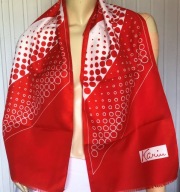 Korin vintage szal apaszka 28x137