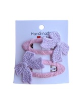 Spinki spineczki do włosów kokardki 2 szt.