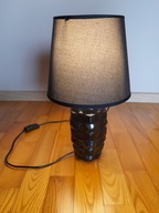 Lampka nocna/abażur 58cm złoty/czarny 9189