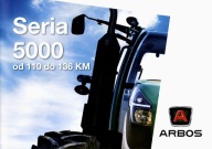 PROSPEKT ARBOS SERIA 5000. CIĄGNIKI ROLNICZE