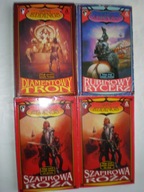 Diamentowy tron Rubinowy rycerz Szafirowa Róża Elenium Komplet Eddings