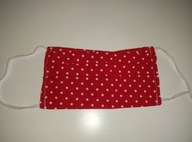 Maseczka ochronna czerwona