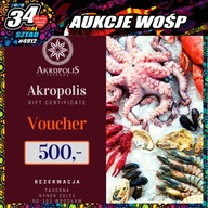 Zaproszenie do restauracji Akropolis Wrocław - Voucher
