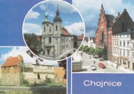 CHOJNICE - KOŚCIÓŁ - PLAC BOJOWNIKÓW PPR - MURY MIEJSKIE - DOM SZEWSKI