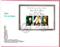 Belgia 1964 FDC ark. malarstwo R.v.d.Weyden, portrety szlacheckie Burgund
