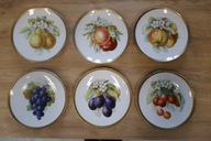 Talerze porcelanowe komplet 6 szt.