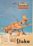 Mały Modelarz 1/1991 samolot Junkers Ju 87 Stuka