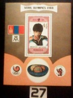 Znaczki , sport , IO Seul 88 , Mongolia MNH