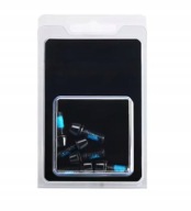 ZESTAW 6 ŚRUB DO MOSTKA ROWEROWEGO KIEROWNICA M6X18MM CZARNE