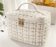 ELEGANCKA KOSMETYCZKA KUFEREK ORGANIZER PODRÓŻNY