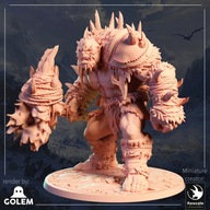 Blizzard Troll Stand - FD - figurka RPG DnD D&D - druk 3D 14K