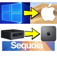 MacOS Sequoia dla Intel NUC 8 Gen hackintosh