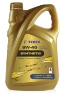 Olej silnikowy TEDEX 5W40 4L A3/B4 Synthetic TDX benzyna diesel
