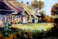 Wyjechali za chlebem /opuszczony domek/ -W.Kowal