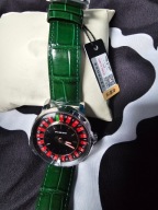 Zegarek Ruletka PINDU NH35A unikalny amerykański styl wodoszczelny 50m