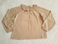 Newbie bluzka brąz i hafty nowa roz 110-116