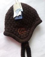 Stormberg czapka uszanka wełna dla dziecka 1-2 lata, 48 cm