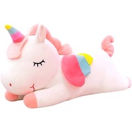MIĘCIUTKA MASKOTKA PRZYTULANKA DLA DZIECI ŚPIĄCY JEDNOROŻEC UNICORN 40 CM