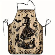 Fartuch kuchenny fartuszek uroczy kolorowy anime prezent HALLOWEEN WITH