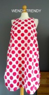 Wendy Trendy letnia sukienka w grochy 42