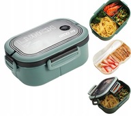 Pojemnik na Lunch Obiad Lunchbox z Przegródkami Śniadaniówka 1200 ml