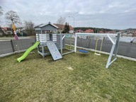 Plac zabaw małpi gaj MONKEY ślizg piaskownica siłownia ogrodowa dla dzieci