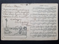 GRANICA 1905 Kantor wymiany pieniędzy W. Hertz Polonez Nuty KLESZCZÓW LWÓW