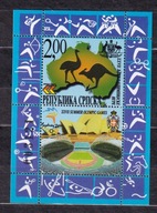 Bośnia, serbska poczta ** Letnia olimpiada w Sydney, przywieszki Mi BL 3