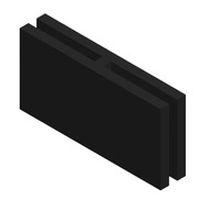 ŁĄCZNIK DO PŁYT MODELARSKICH – H, OTWARTY, 3 MM, PROSTY