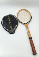 Rakieta tenisowa z lat 70 XXw kolekcjonerska Dunlop Maxply - zabytkowa