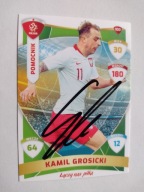 Karta panini autograf Polska Kamil Grosicki PZPN
